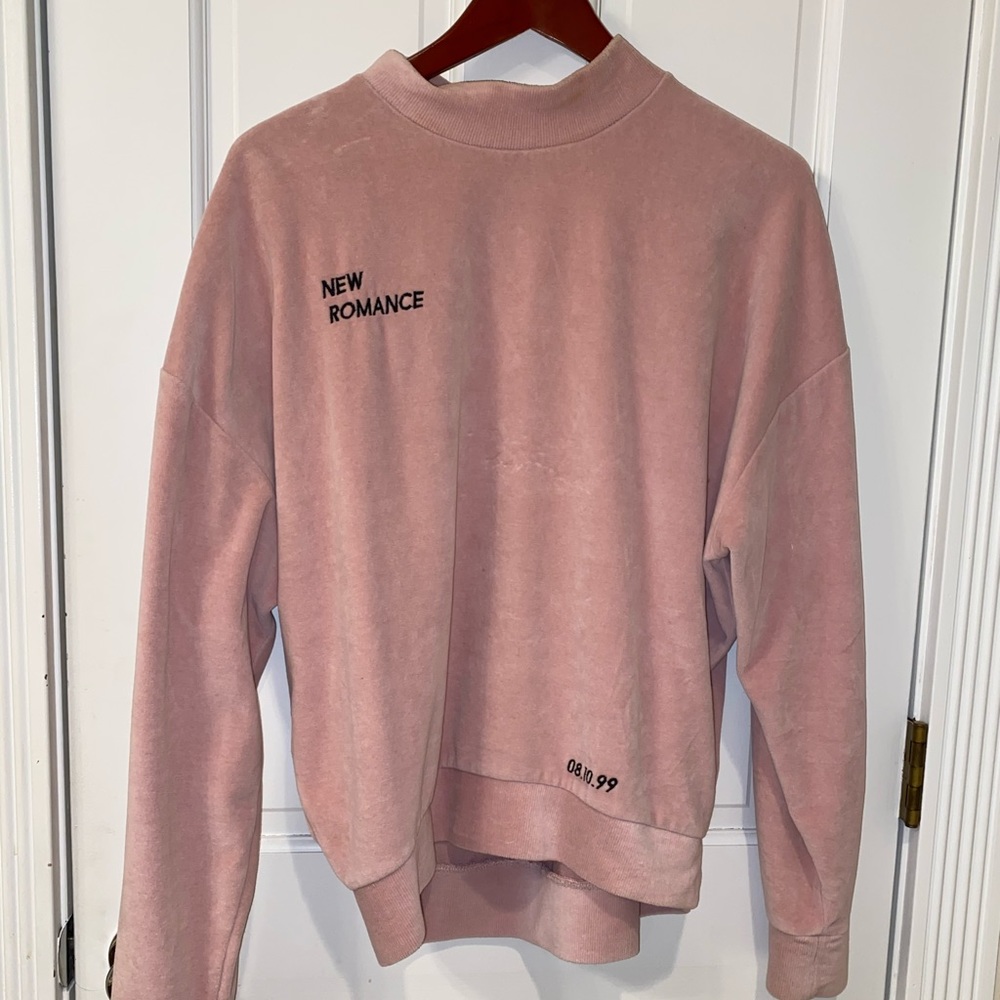 velvet sweater
